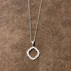 Diamond Crescent Necklace